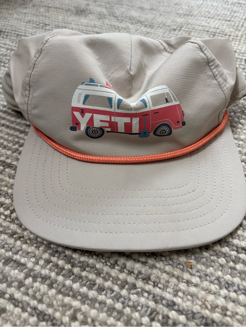 YETI Hat with Rope Trim